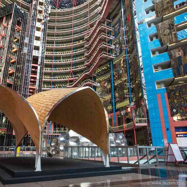 Chicago Architecture Biennial fills postmodern Thompson Center with installations