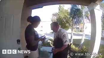 Florida boy calls 911 for a hug from officer