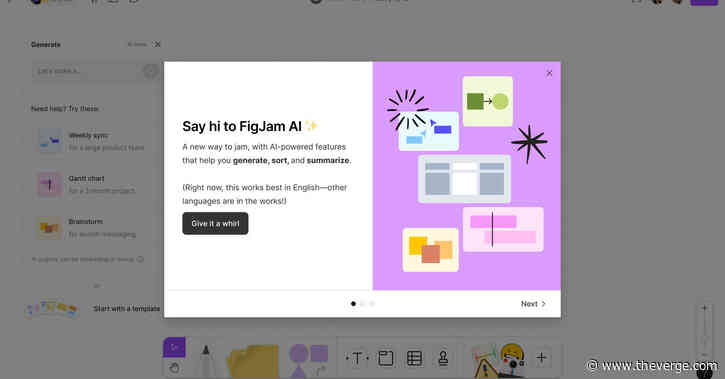 Figma introduces FigJam AI to spare designers from boring planning prep