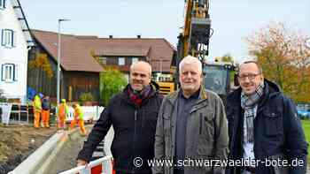 Ortsdurchfahrt in Oberlengenhardt: Vier Wochen schneller als geplant