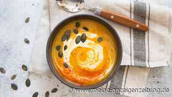 Immunbooster im Herbst: Vegane Kürbiscremesuppe mit Ingwer und Kokosmilch