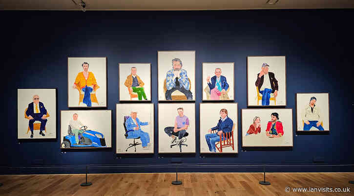 From portraits to drawings: The many aspects of David Hockney’s artistic career at the National Portrait Gallery