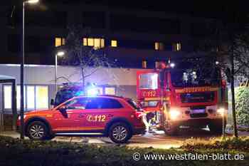 Brand auf Bielefelder Krankenhausstation