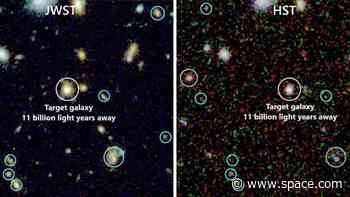 James Webb Space Telescope watches infant galaxies bringing light to the early universe