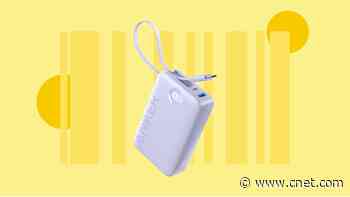 Save 20% on This Anker 20K Portable Charger With Integrated USB-C Cable     - CNET