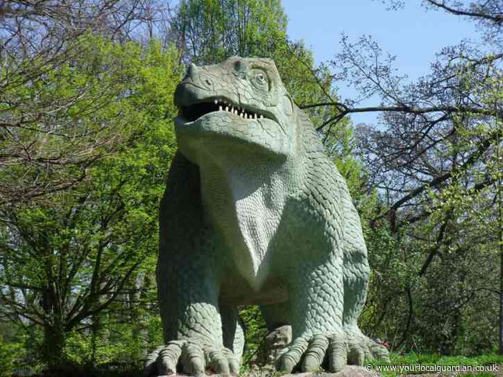 Dinosaurs in Crystal Palace Park