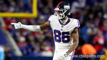 Giants' Darius Slayton emotionally defends Daniel Jones following torn ACL: 'It's a bit personal'