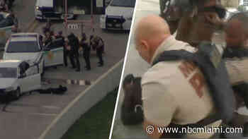 New bodycam video shows Miami-Dade Police arresting suspect after high-speed chase