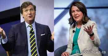 Alberta Premier Danielle Smith to share stage with former Fox News host Tucker Carlson