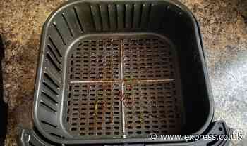 ‘Impossible-to-remove’ air fryer stains ‘melt away’ in five minutes with 5p kitchen item