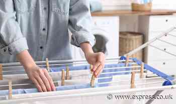 Room in the home to avoid drying laundry or risk ‘mould and damp’ - how to dry effectively