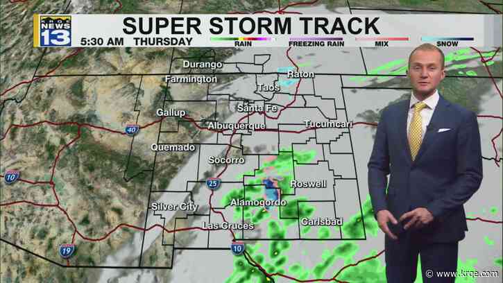 Colder temperatures, rain and snow chances on the way later this week