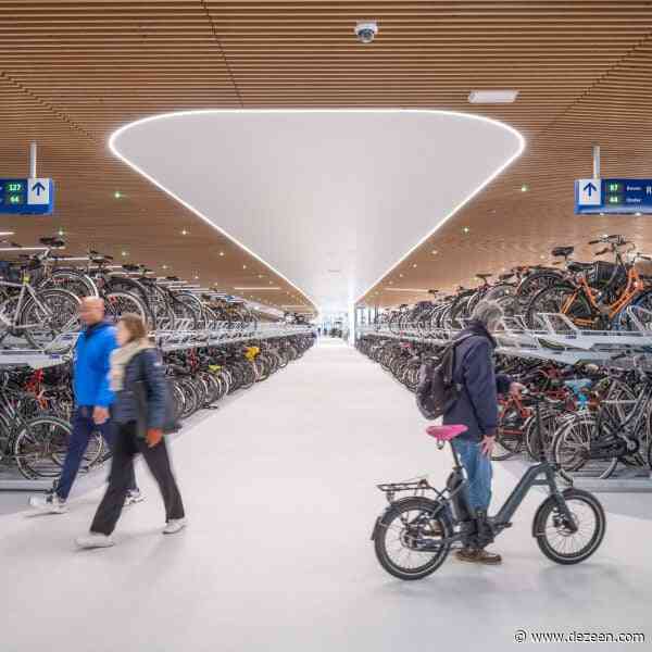 IJboulevard is an underwater bike park in Amsterdam