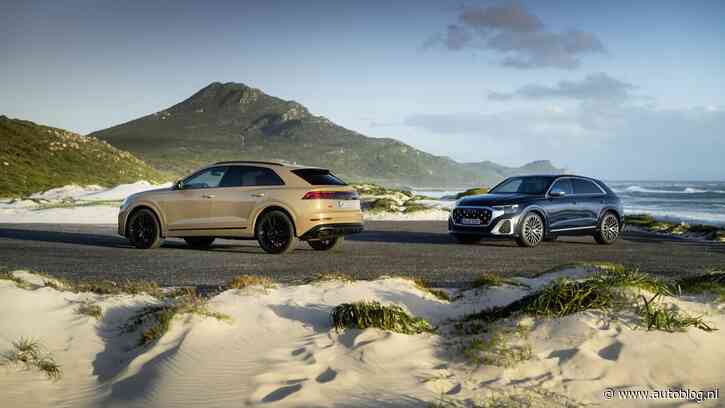 Opgefriste Audi Q8 en SQ8, nog altijd met V8
