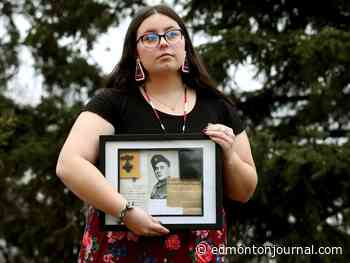 Anthem singer honours veterans in Cree ahead of national Indigenous ceremony Wednesday