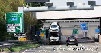 Warning of Tyne Tunnels payment update for drivers travelling this weekend