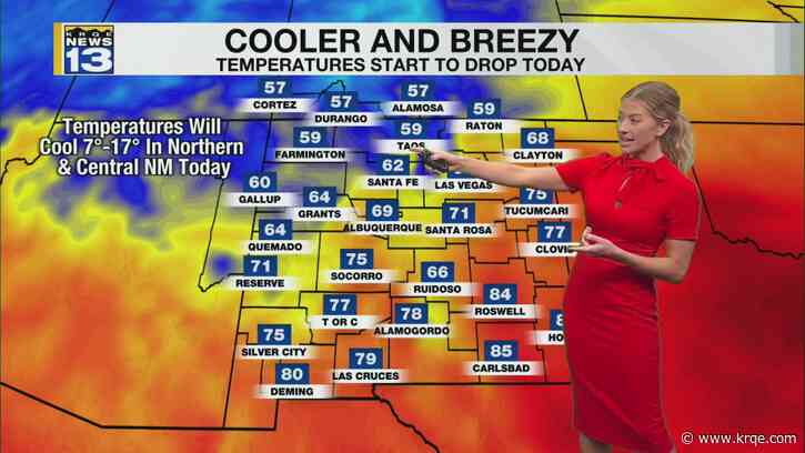 KRQE Newsfeed: Voter turnout, Trailer theft, Mild and breezy, Cafe closing, In-N-Out coming