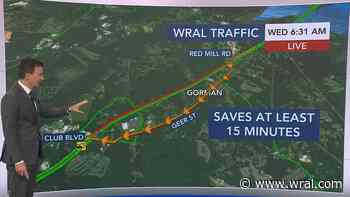 Crash causes heavy delays on I-85 in Durham during morning commute