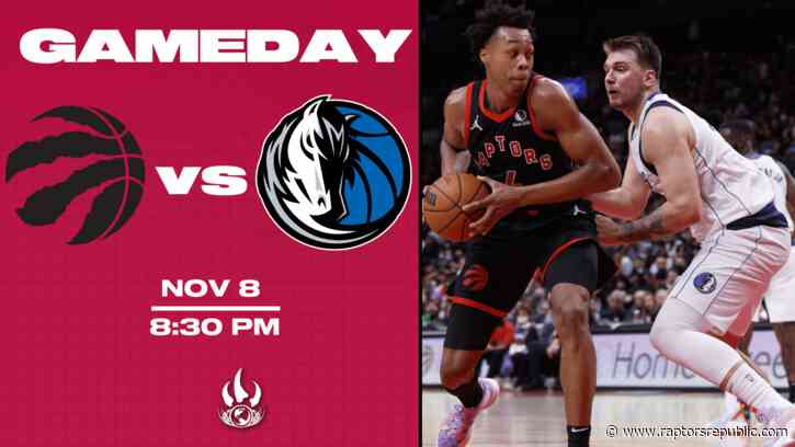 Gameday: Raptors @ Mavs, November 8