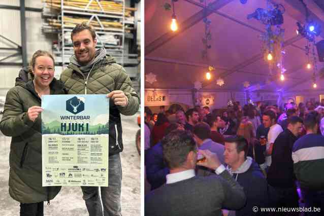 Het aftellen kan beginnen: populaire winterbar van Natasja en Mathias heeft nieuwe naam én locatie