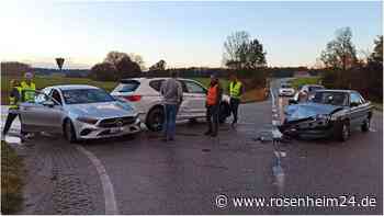 Karambolage in Beyharting: Ein Verletzter auf Schönauer Straße - So hoch ist der Schaden