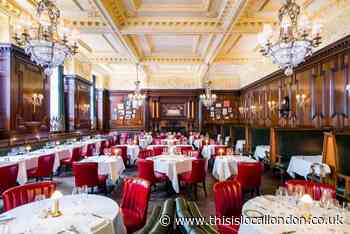 Grade II listed restaurant Simpson’s in the Strand to reopen