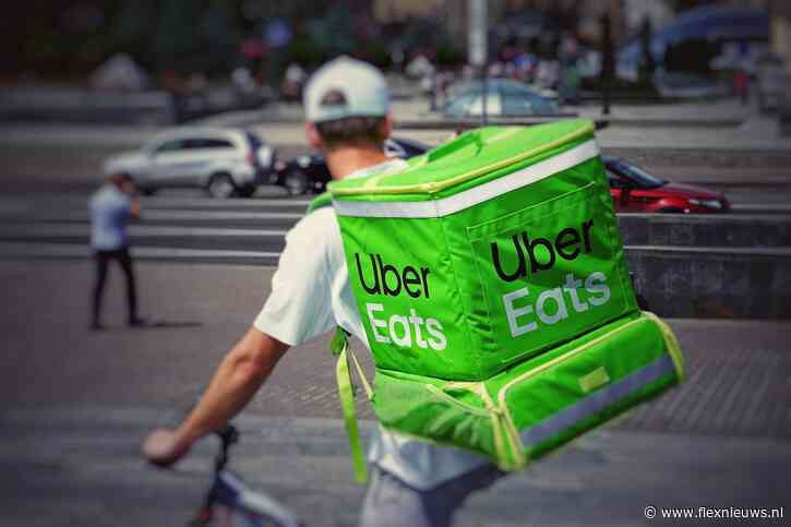 Bezorgers Uber Eats werken als uitzendkrachten van Adecco