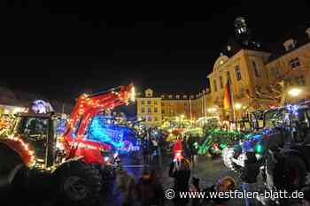 Herford: Landwirte laden zur Lichterfahrt