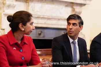 Rishi Sunak called a coward for stance on Palestine march
