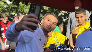 Plus d’un millier de supporters niçois à La Trinité ce mercredi après-midi