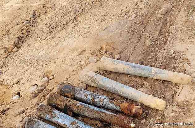 POL-NI: Auffinden von neun Sprenggranaten aus dem zweiten Weltkrieg in Liebenau