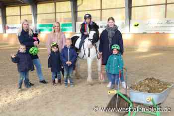 Schloß Holte-Stukenbrock: Keine Angst vor großen Tieren