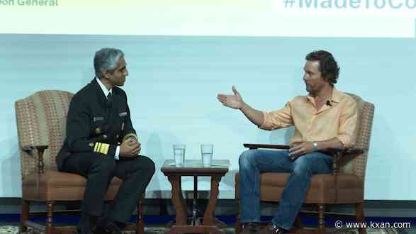 U.S. Surgeon General, Matthew McConaughey speak to UT students about loneliness