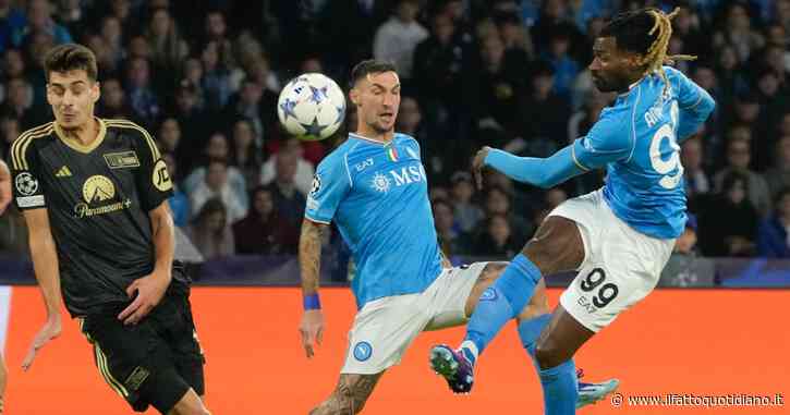 Champions, il Napoli si butta via: 1-1 con l’Union Berlino che perdeva da 12 partite