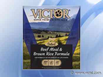 Dog food recalled due to salmonella contamination