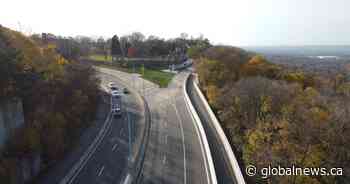 2 downbound lanes on Hamilton’s Claremont Access to reopen Thursday