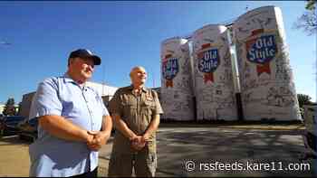 La Crosse's famed 'World's Largest Six-Pack' is back as Old Style brewing returns to 'God's Country'