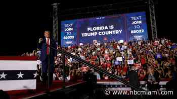 Trump looks to upstage GOP debate in Miami with rally in Hialeah