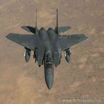 F-15s strike weapons facility in Syria