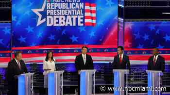 Fact-check: Republican candidates spar at GOP primary debate in Miami