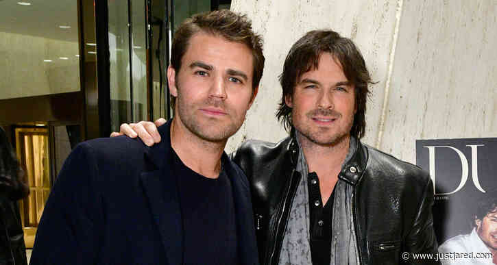 Paul Wesley & Ian Somerhalder Celebrate Joint DuJour Cover in New York City
