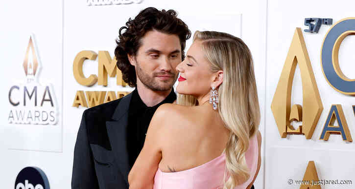 Kelsea Ballerini Cozies Up to Boyfriend Chase Stokes at CMA Awards 2023