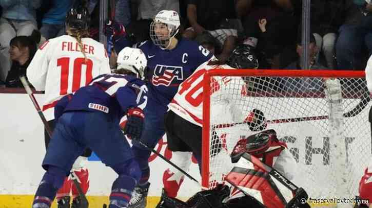 Finkel stops 31 shots, United States beats Canada 3-1 in opener of Rivalry Series