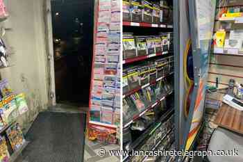 Raiders cause thousands of pounds in damage at Whalley shop
