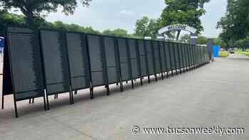 Traveling wall honors those killed in Vietnam