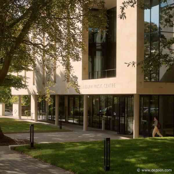 Laidlaw Music Centre designed from "the point of view of the performer"
