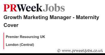 Premier Resourcing UK: Growth Marketing Manager - Maternity Cover