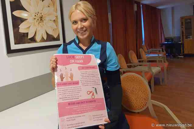 Verhaal van animatrice Laurien (31) inspireert woonzorgcentrum om actie Geef om Haar te steunen: “Mijn haar verliezen vond ik duizend keer erger dan mijn geamputeerde borst”