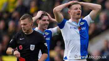 Scott Wharton: Blackburn Rovers defender has Norwich red card overturned