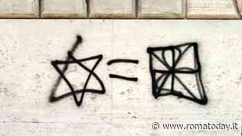 Svastiche al Ghetto Ebraico: ebrei paragonati ai nazisti